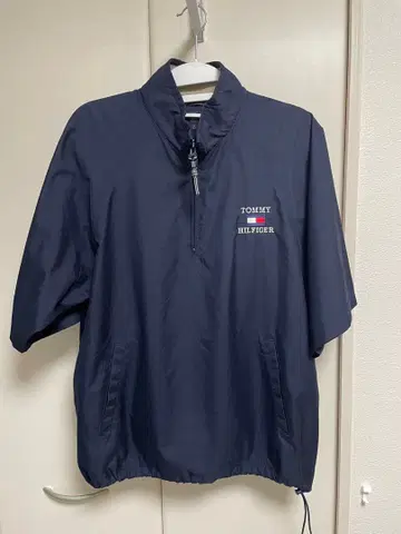 타미힐피거 반팔 블루종 (네이비)