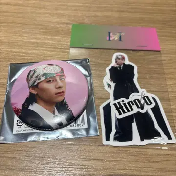 INI NEW YEAR POPUP 니시 히로토 스티커 캔뱃지