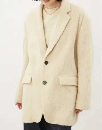 Mila Owen | 샤기 BIG 자켓