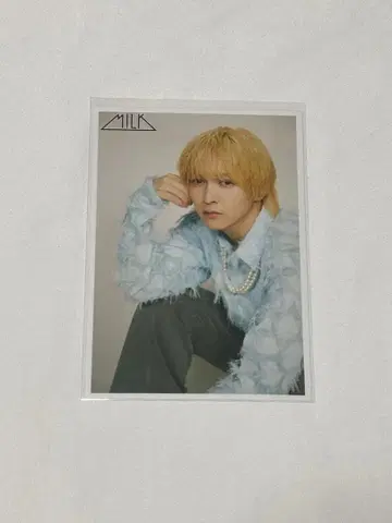 M!LK 요시다 진토 브로마이드 62번째