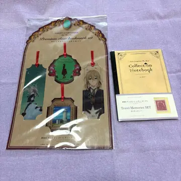 바이올렛 에버가든 프리미엄 클리어 책갈피 세트