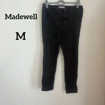 Madewell [ M ] 블랙 스키니 데님 청바지
