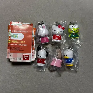 메지루시 액세서리 산리오 캐릭터즈 올스타즈 6점 세트