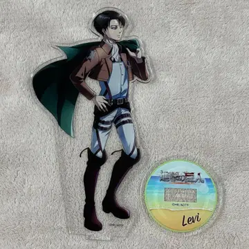 진격의 거인 리바이 가라오케노테츠진 BIG 아크릴 스탠드