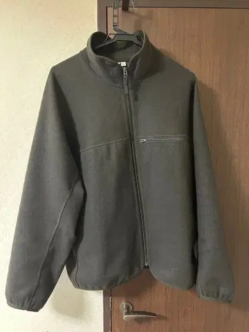 브러쉬드 저지 블루종 다크 브라운