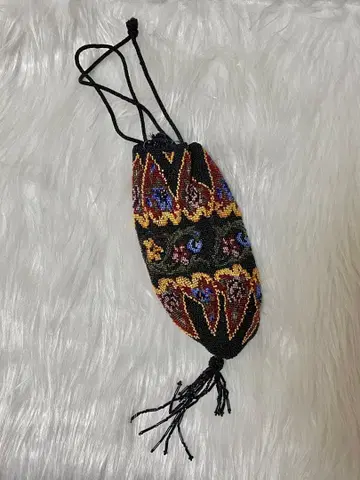 비즈백 파티백 파우치 프린지 앤티크 빈티지