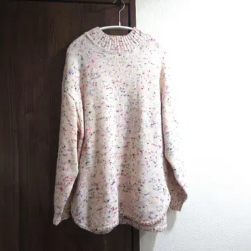 아틀리에 드 사봉 컬러풀 네프 니트 풀오버