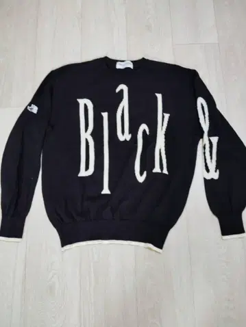 Black&White 블랙 스웨터 L