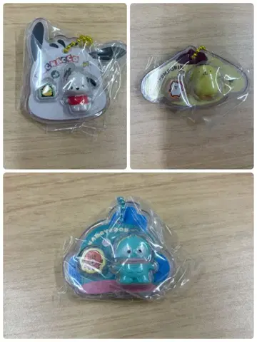 산리오 캐릭터즈 패키지 참 포차코 폼폼푸딩 한교동