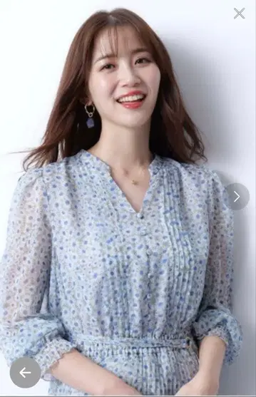 저스길리티 원피스 꽃무늬 새상품급 사이즈 1