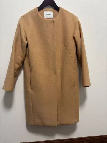 Spick&Span 롱 코트 카멜