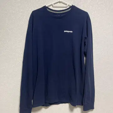patagonia 네이비 긴팔 티셔츠 남성용 XS