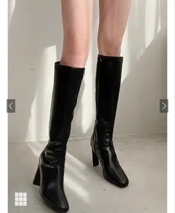 GRL 롱 부츠 블랙