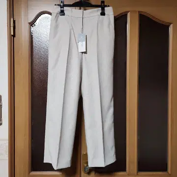 [ 미사용 새상품 ] 내추럴 뷰티 베이직 라이트 베이지 와이드 팬츠