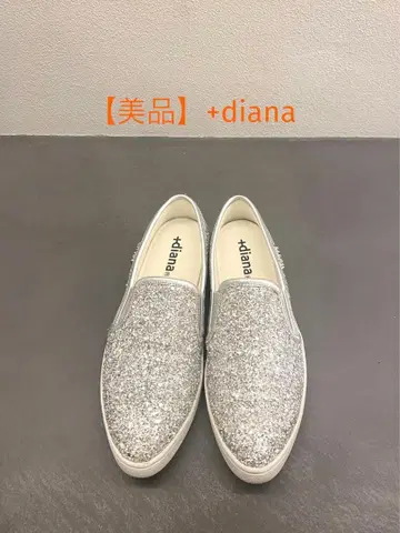 [ 새상품급 ] +diana 슬립온 스니커즈 글리터