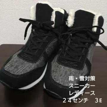 [ 새상품 ] [ 처분 ] 여성용 스니커즈 24cm 3E 눈비 대책