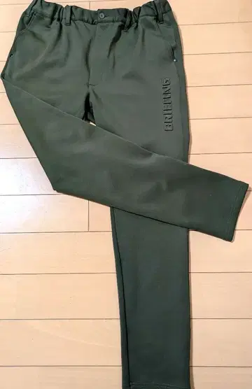 BRIEFING 완판템 스트레치 팬츠 올리브 그린