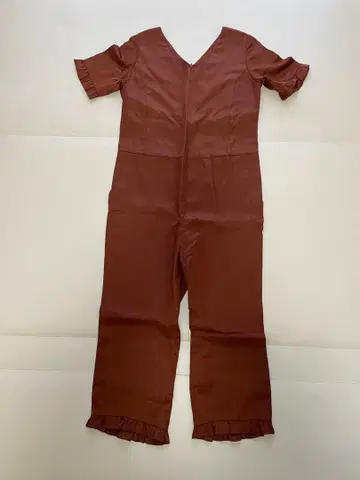 IENA 브라운 V넥 올인원 사이즈 36