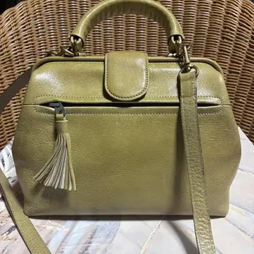 올리브 그린 2WAY 숄더백 올리브