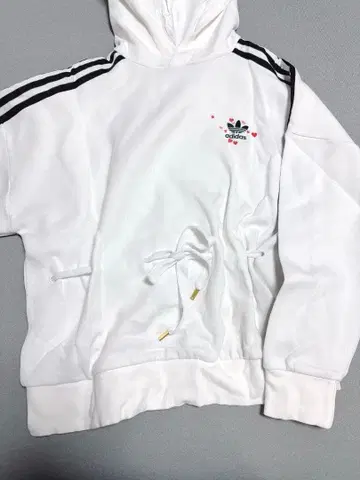 새상품급 아디다스 오리지널 한정판 발렌타인 후드티 사이즈 M