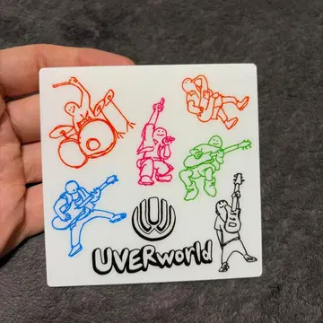 [ 미사용 새상품 ] UVERworld 코스터 UVER cafe 한정품
