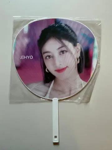 지효 트와이스 부채 원스 데이