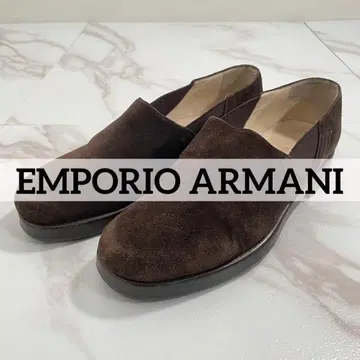 이탈리아제 EMPORIO ARMANI 스웨이드 슬립온 사이즈 36