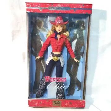 2001 웨스턴 시크 바비 미개봉 (하자 있음)