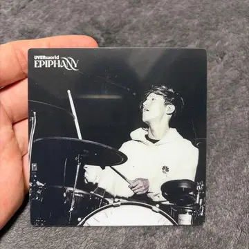 [미사용 새상품] UVERworld 코스터 UVER cafe 한정품