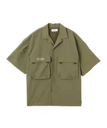 atmos S/S 나일론 유틸리티 셔츠 KHAKI