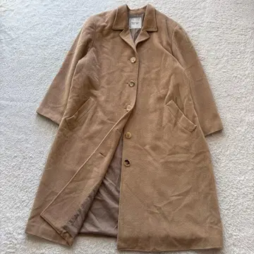 마드모아젤 논논 오버 사이즈 울 코트 베이지