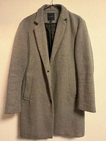 RAGEBLUE 그레이 체스터 코트 M