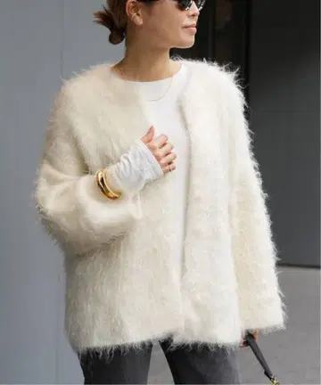 Deuxieme Classe PORTMIX 크루넥 가디건