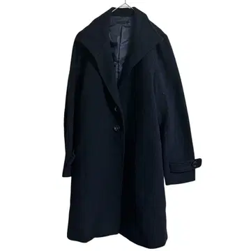 어반 리서치 ROSSO 울 혼방 체스터 코트 네이비