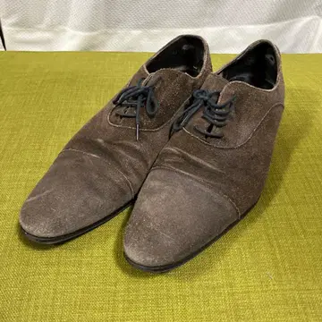 REGAL 스웨이드 비즈니스 슈즈 브라운