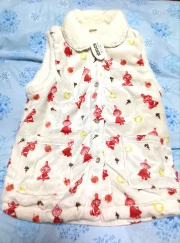 미사용 무민 따뜻한 룸 베스트 M 사이즈 가을/겨울