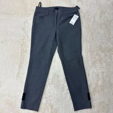 택 포함 새상품 TO BE CHIC 그레이 슬림핏 팬츠 사이즈 40