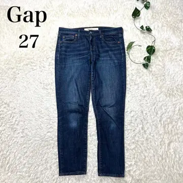 Gap 갭 스키니 데님 다크 네이비 27 코튼 99%