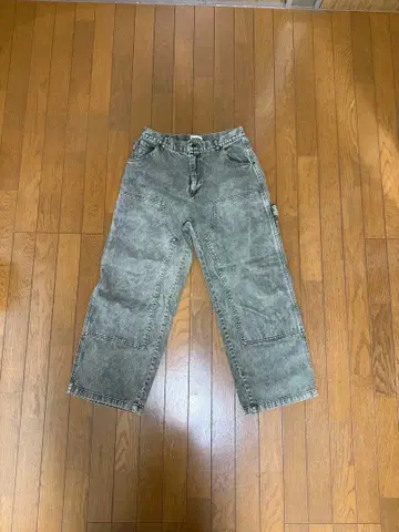 9090 올리브 그린 데님