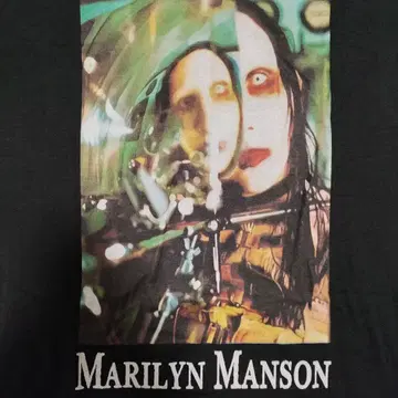 마릴린 맨슨 맨슨 T셔츠 밴드 락