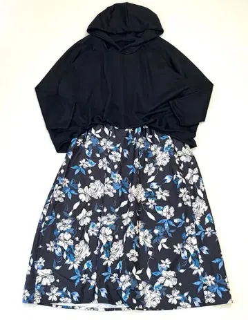 골드 재팬 빅 사이즈 도킹 롱 원피스