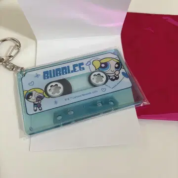 Bubbles 카세트 테이프형 키링