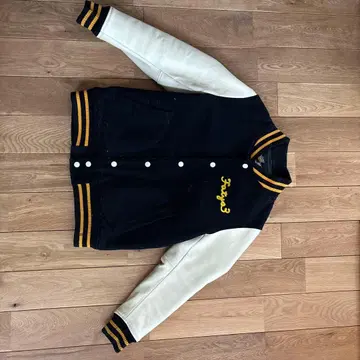 FAT SKINNY 바시티 자켓