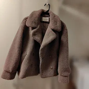 Couture Brooch 보아 자켓 브라운