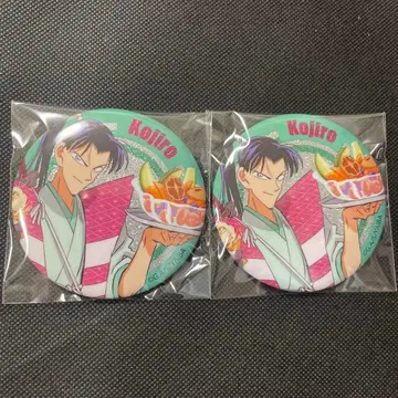 YAIBA 세가 럭키 쿠지 사사키 코지로 캔뱃지 세트