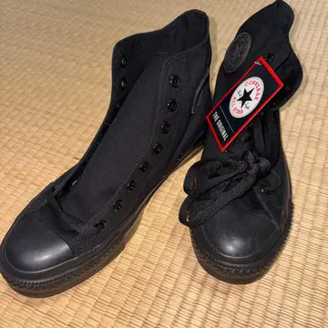 CONVERSE ALL STAR 블랙 스니커즈 택 포함 새상품 박스 없음