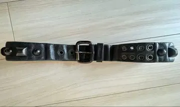 ORCIANI 스터드 장식 가죽 벨트