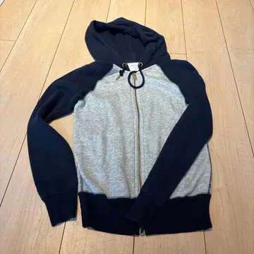 TOMORROWlAND 코튼 100% 풀 집업 후드티