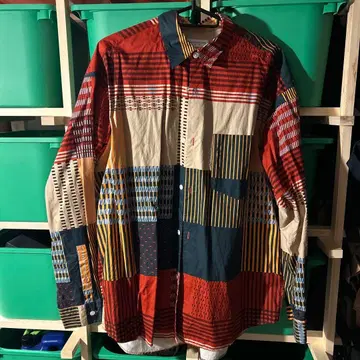 tomorrowland 기하학 패턴 셔츠 S 사이즈