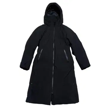 새상품급 유니클로 울트라 웜 하이브리드 다운 롱 코트 XS